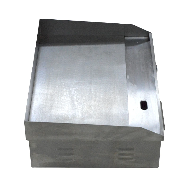 Нержавеющая сталь плоские и рифленые Электрический гриль рифленая Жареные