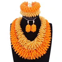 dudo jewelry sets for women big design new bold necklace set with free shipping 2020 2 layers african nigerian weddings craft