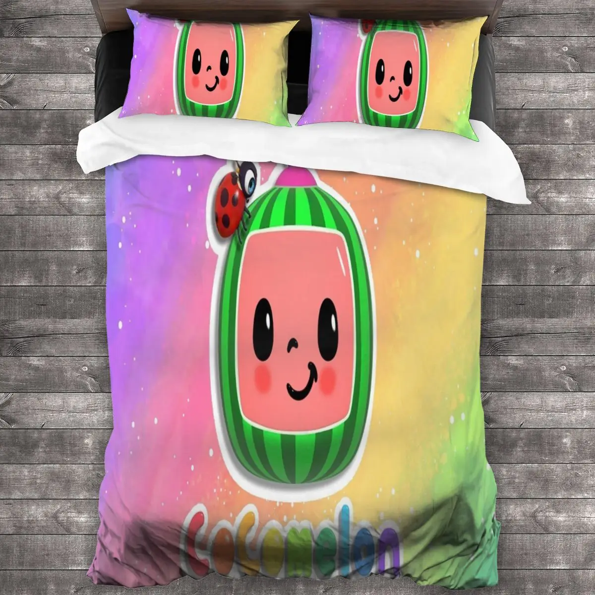 Cocomelon Комплект детских одеял для мальчиков и девочек постельного белья из мягкой