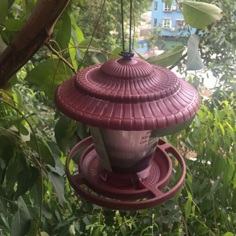 Кормушка для птиц водостойкая подвесная кормушка диких устройство кормления