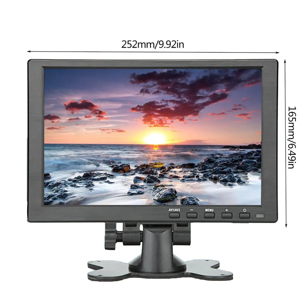 

10 inch Portable Monitor HDMI-compatible 1920x1080 HD IPS Display Computer LED Monitor with Leather Case for PS4 Pro/Xbox/Phone