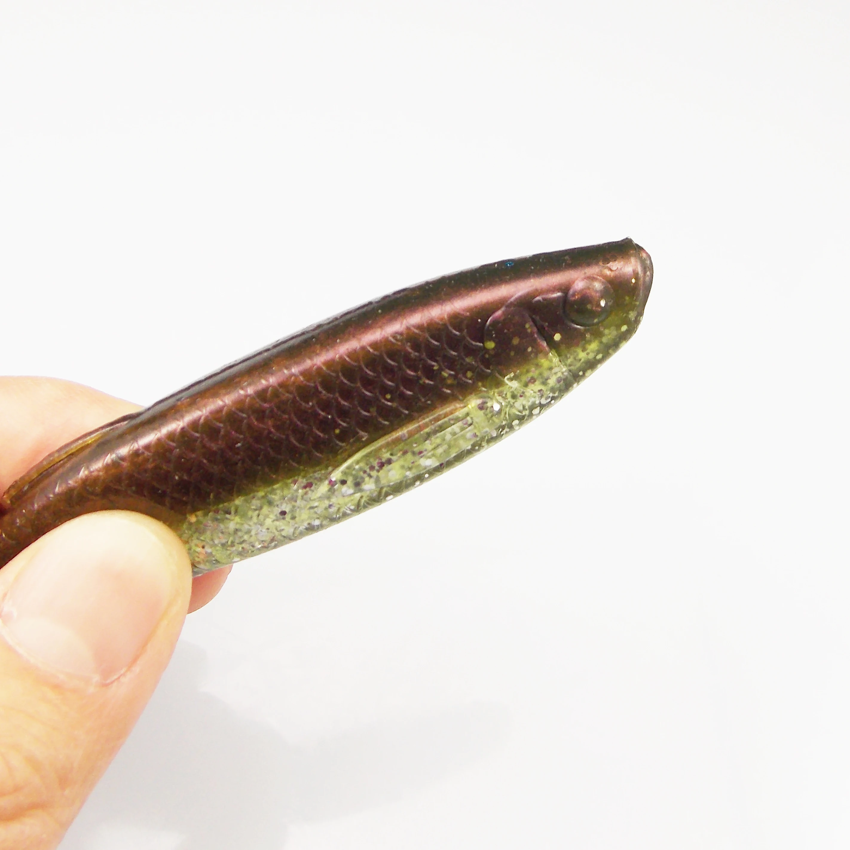 ESFISHING новая Мягкая приманка Shad Bleak Paddle Tail 125 мм 20 г 4 шт. искусственная приманка для ловли карпа T Tail Jigging Lure