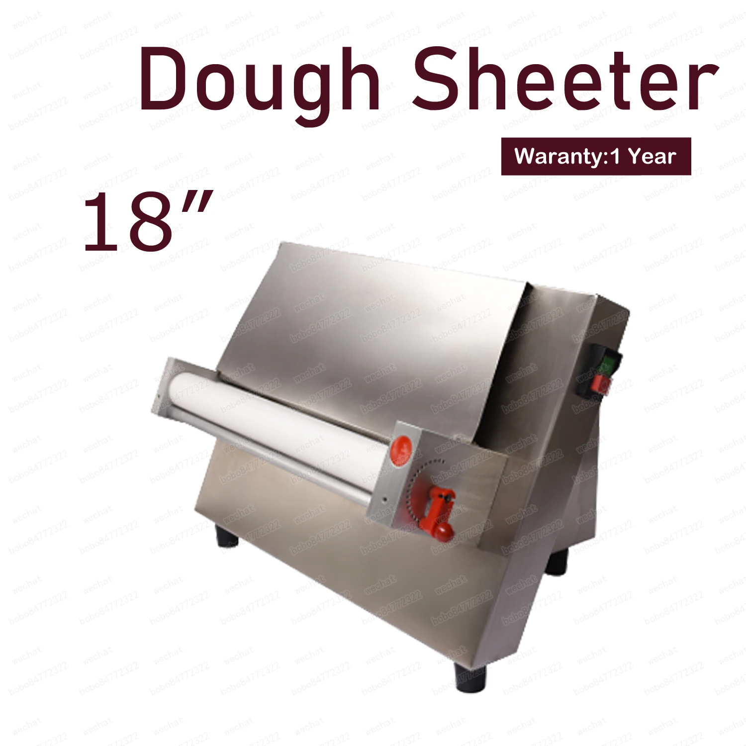 

Countertop 18" Electric Bread Pizza Dough Sheeter Machine For Sales