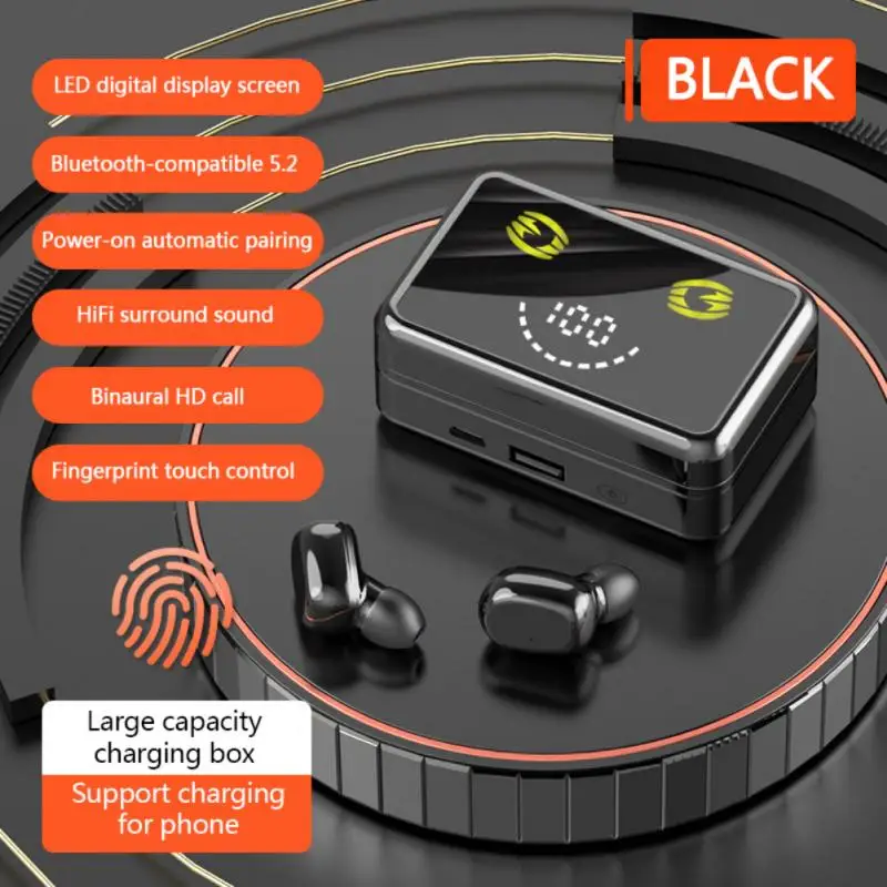 

TWS-наушники S313 с микрофоном и сенсорным управлением