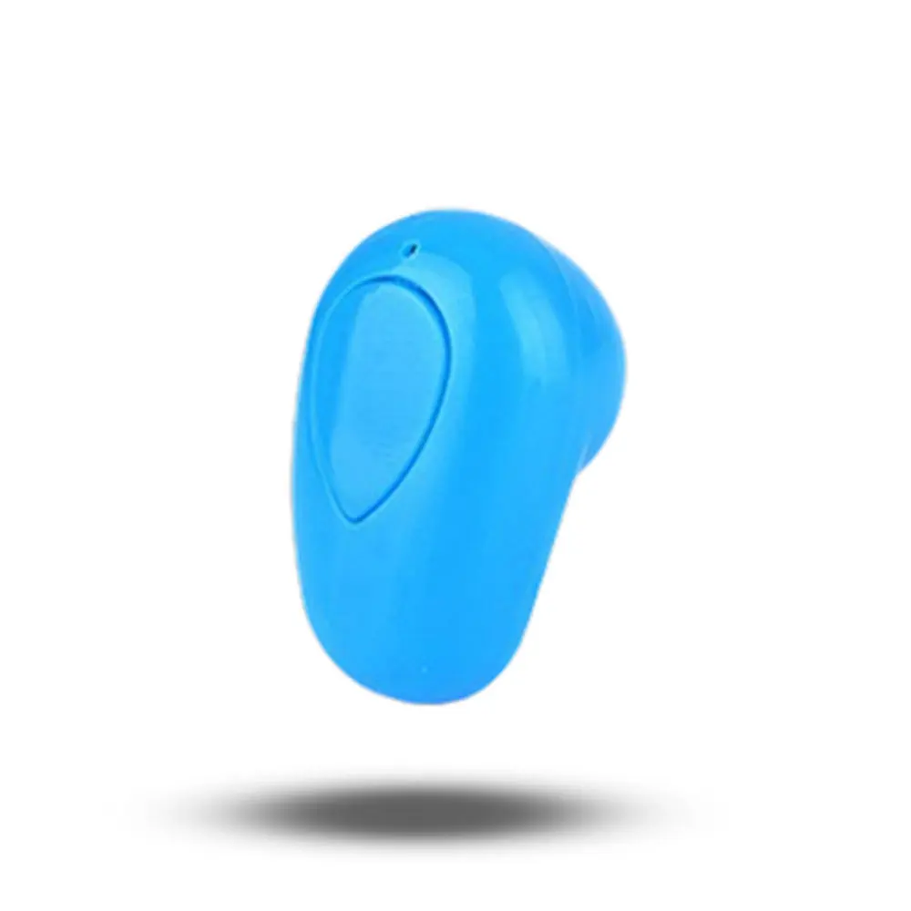 blue S520 мини беспроводные Bluetooth наушники спортивный динамик гарнитура стерео невидимый наушник с микрофоном для samsung Xiaomi всех телефонов - Цвет: blue