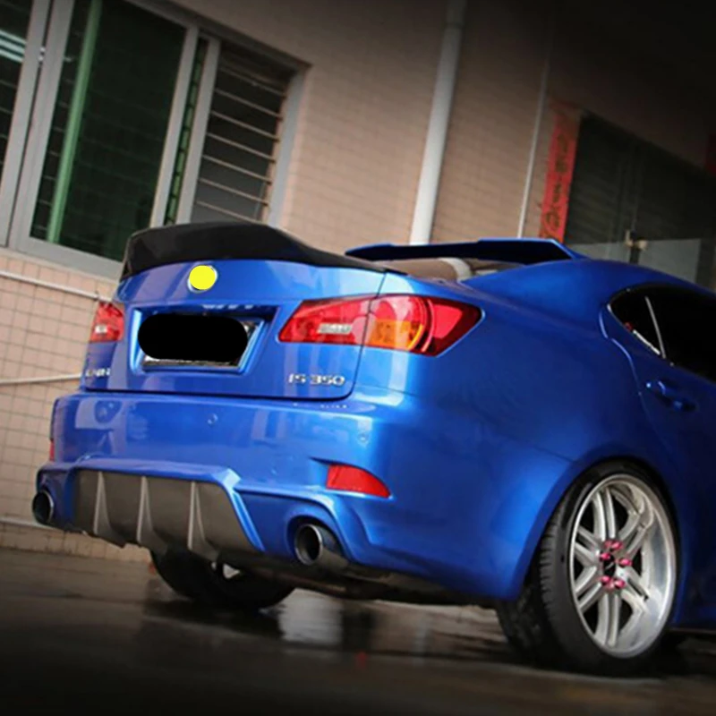Используется для Lexus IS спойлер 2006-2011 лет реальные глянцевые спортивные