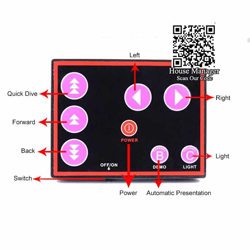 

1PCS Artificial Plastic Remote Toy fish Aquarium Decoration Yellow Bule shark Submarine Fish Tank Ornament Decor Accessories