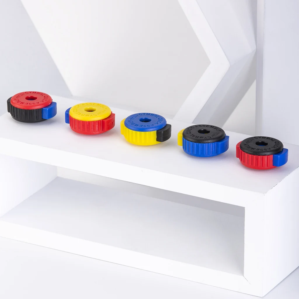 

Набор пластиковых цилиндрических барабанов с быстросъемной пластиной 5x, смешанные цвета