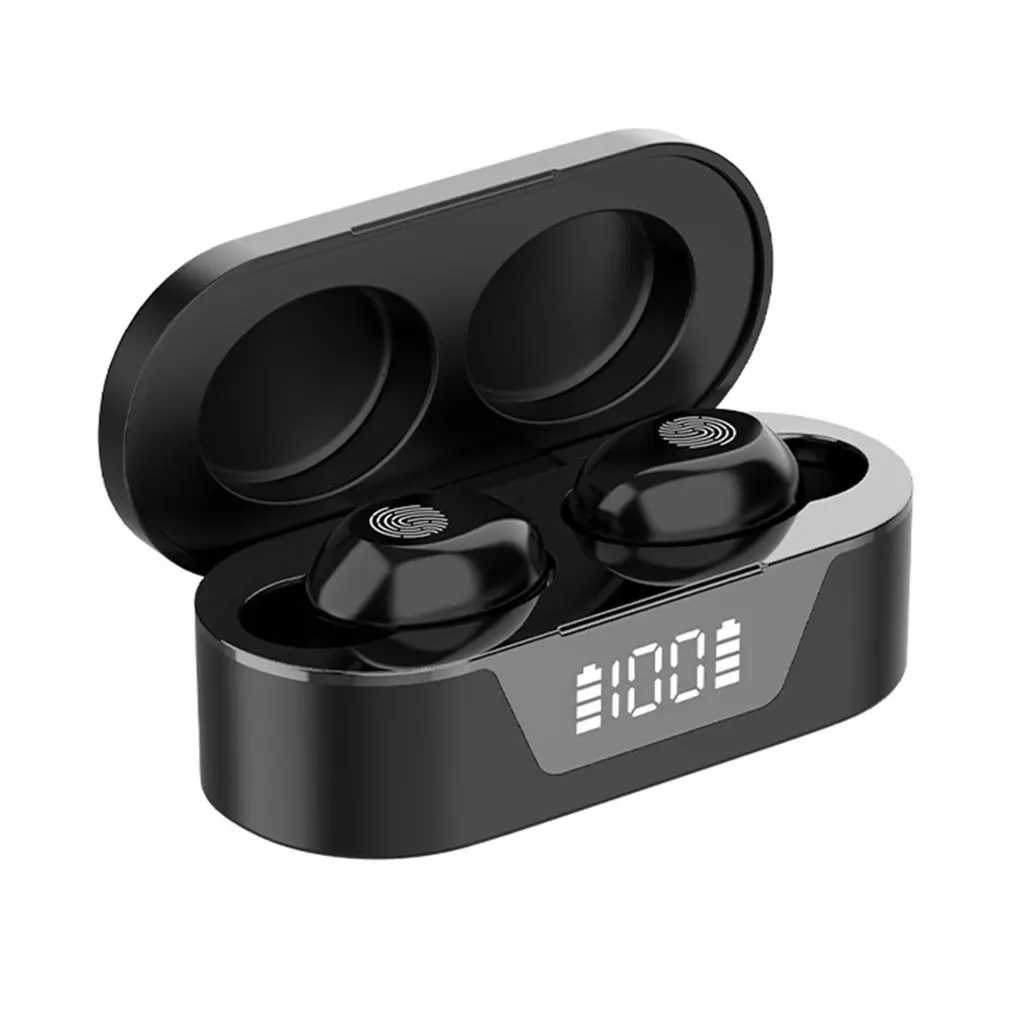 

T31 Wireless Earphones With Microphones IPX5 Waterproof Earphone Noise Cancelling Type C With Charging Compartment