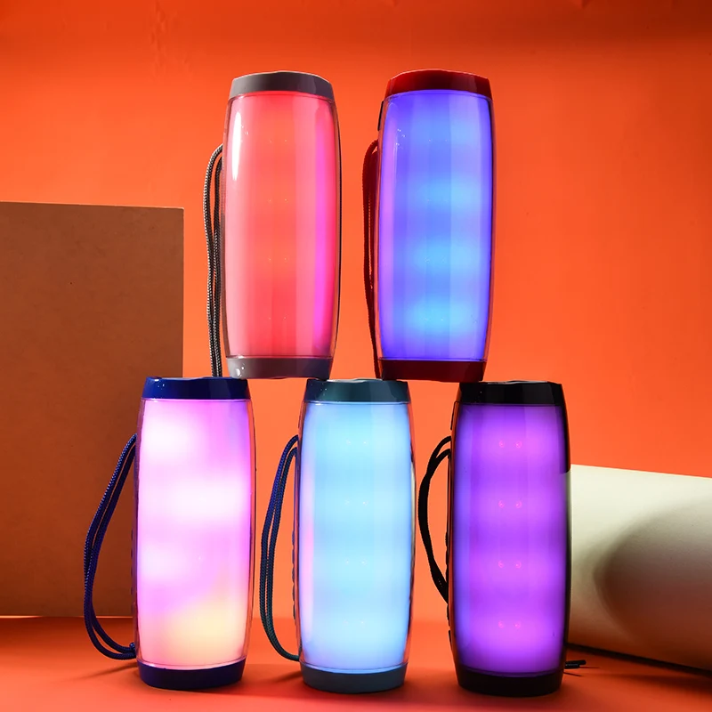 

TG157 Wireless Speaker Portable Bluetooth speaker Powerful High Speaker HIFI TF FM Radio with LED Light