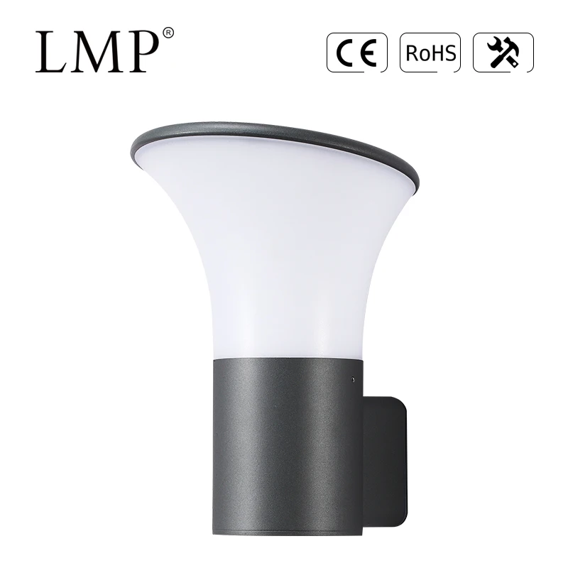 LMP Balcony Lamp Gate Light House Garden Lights Outdoor Waterproof IP65 Wall Mount Lighting Replaceable Bulb