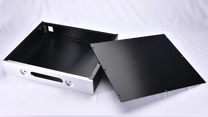 

BRZHiFi-all aluminum chassis 4308 front-level chassis