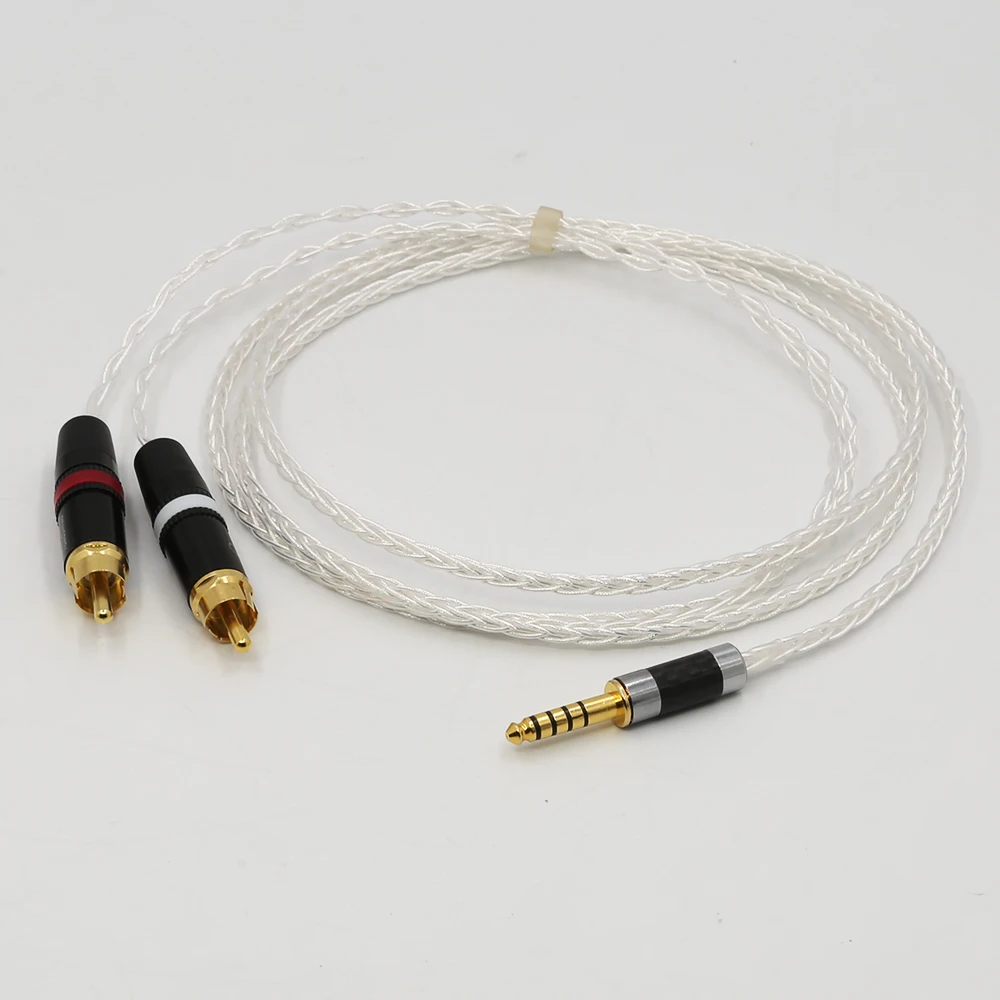 

HIFI 4.4mm to 2 RCA Audio Cable WM1A/1Z PHA-1A/2A Z1R 4.4mm Upgrade Cable