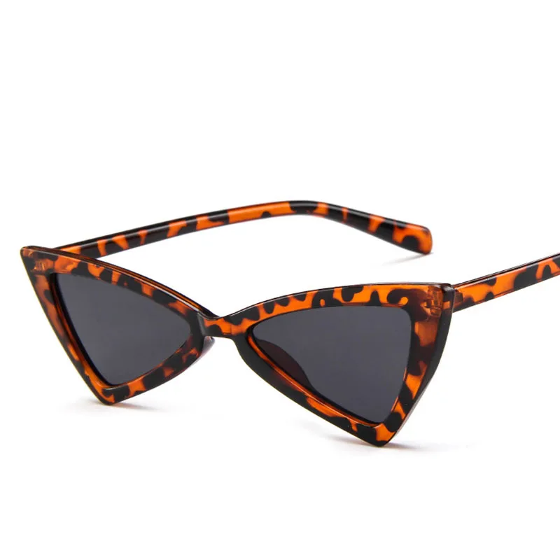 RBROVO, модные роскошные солнцезащитные очки Cateye, женские, брендовые, дизайнерские, маленькая оправа, очки, Ретро стиль, Gafas De Sol De Los Hombres, UV400 - Цвет линз: LeopardGray