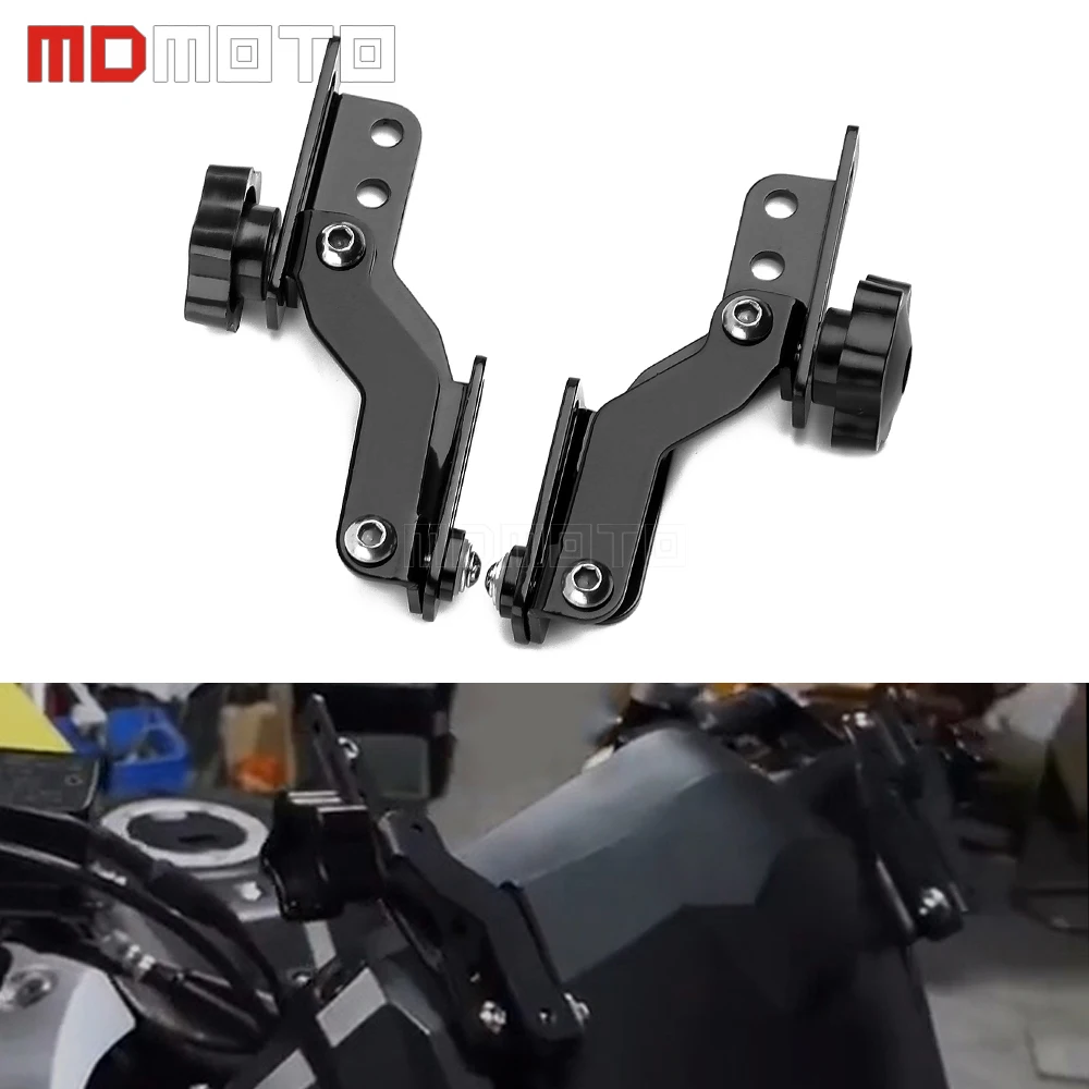 

Motorcycle Windshield Support Holder Windscreen Strengthen Bracket Adjusters For Suzuki Vstrom DL1000 2017 2018 2019