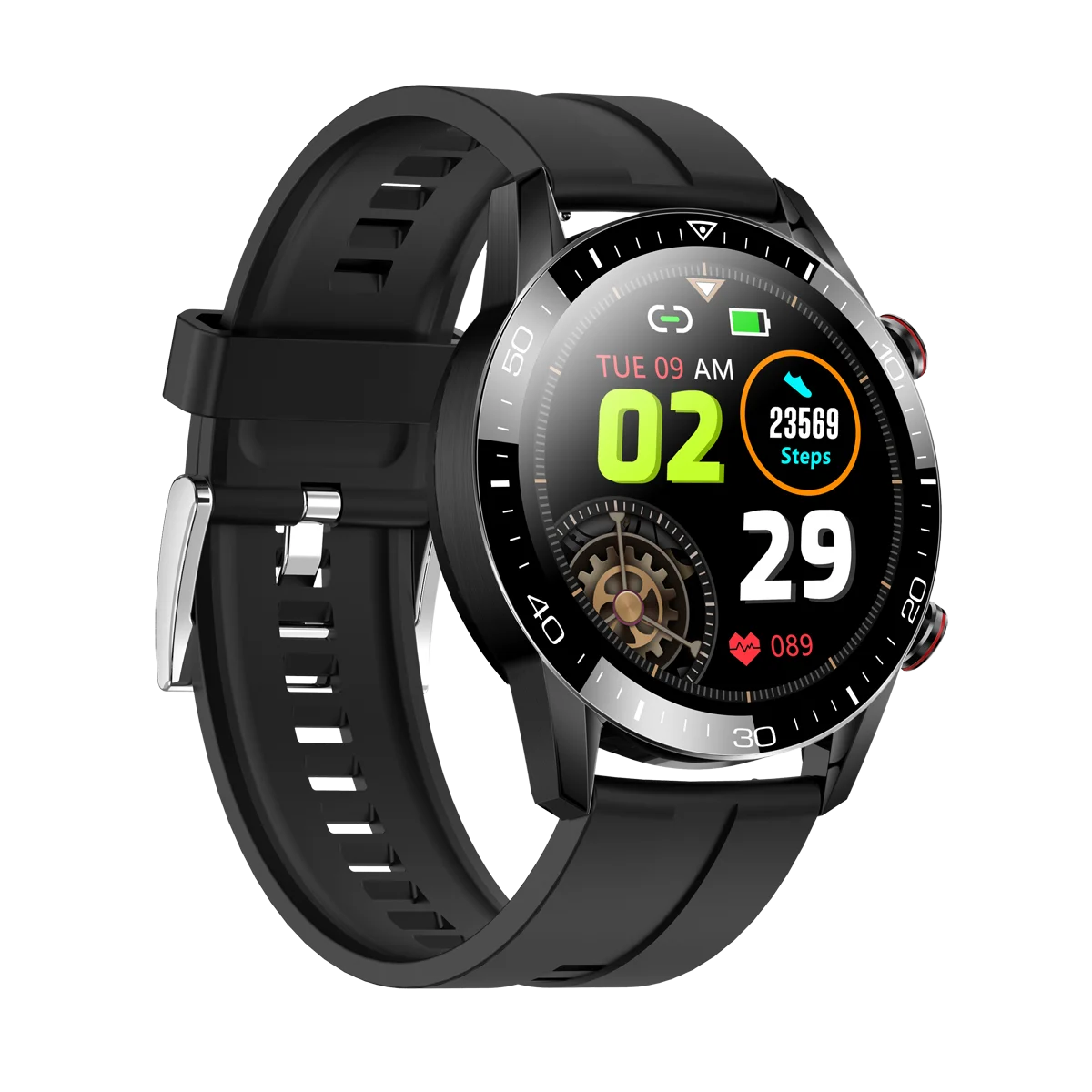 

Supports Bluetooth Calls To Measure Heart Rate &Exercise.The Round Smart Sports Watch Is Suitable For Huawei&Xiaomi