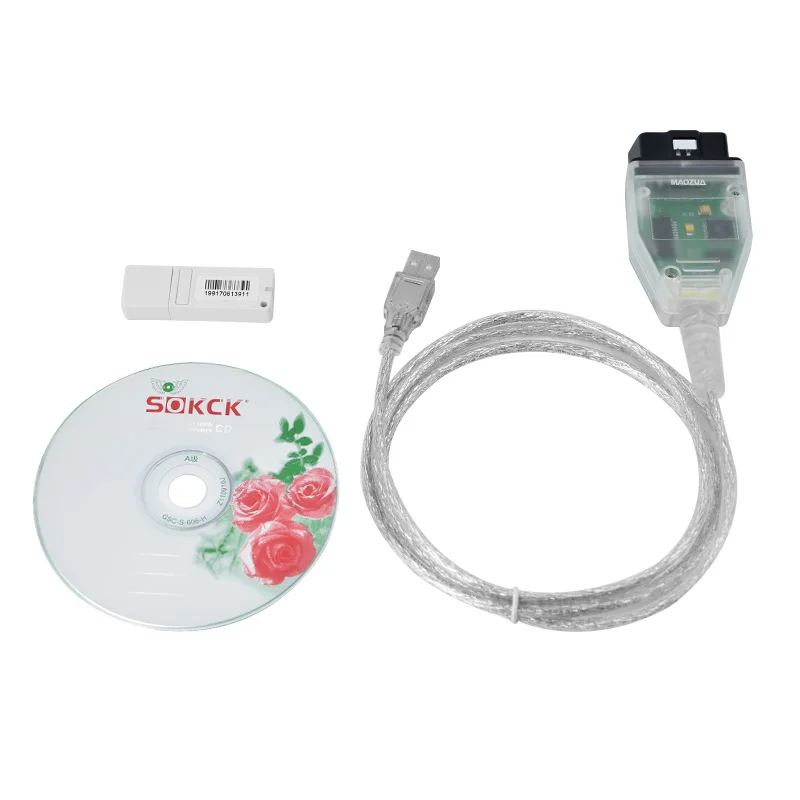 VAG CAN PRO BUS + UDS K-line S.W версия 5.5.1 VCP OBD2 Диагностический Интерфейс USB кабель