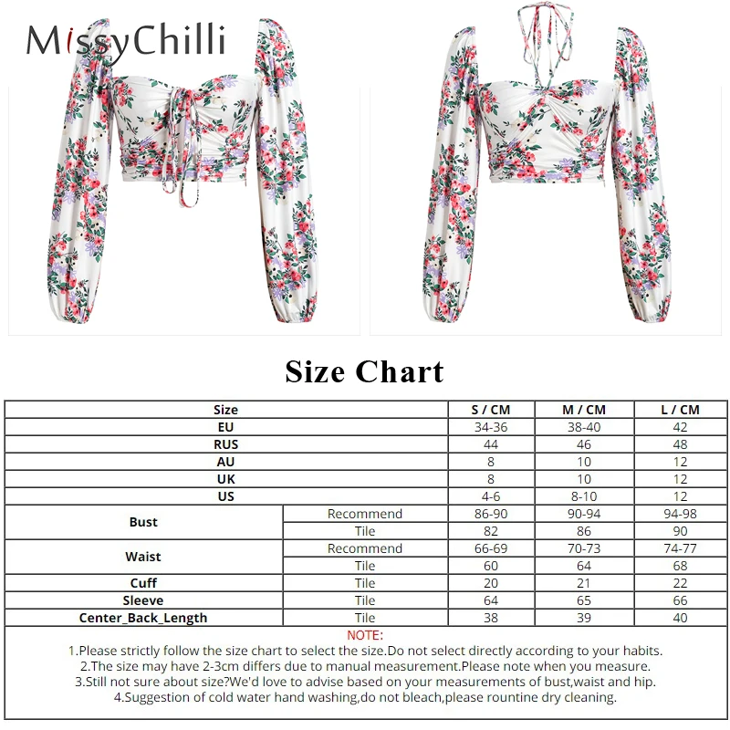 Блузка MissyChilli в стиле бохо с рукавами-фонариками и кулиской женская одежда для