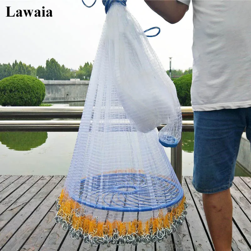 Lawaia рыболовные сети из железа Высококачественная рыболовная сеть маленькая