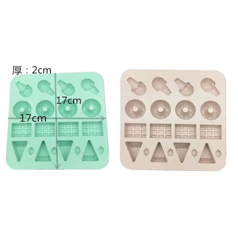 

Simulated Food Doughnut Mold Resin Casting Pendant Earrings Craft Tool DIY Pendant Accessories Jewelry Making Tool