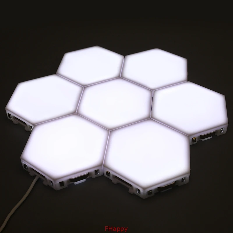 3/6 шт. сенсорный светильник ing лампа с шестигранной головкой лампы Quantum модульный
