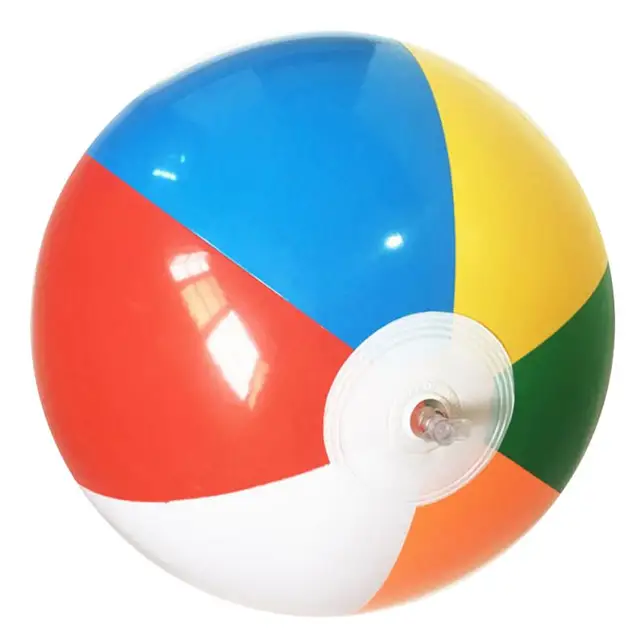 Colorful Inflatable Beach Ball Swimming Pool Toy Outdoor Children Pool Play Ball Summer Water Game Sports Toy For Kids 6