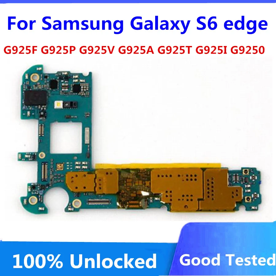 Материнская плата для Samsung Galaxy S6 edge G925F G925P G925V G925A G925T G925I G9250 оригинальная