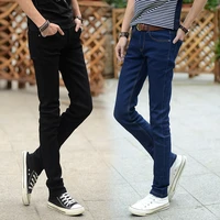 fashion mens straight denim jeans trousers slim casual jean pants skinny pants desinger ripped jeans winter pants men