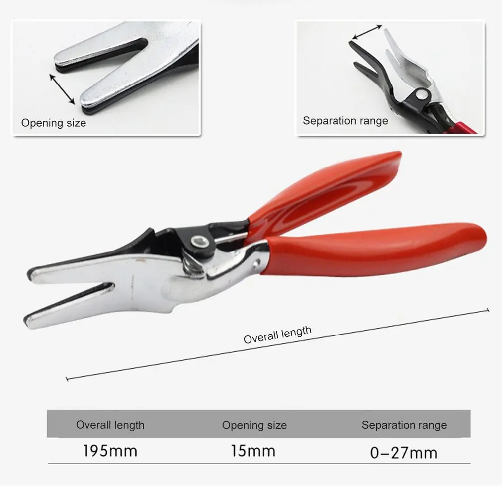 

Car Auto Fuel Vacuum Line Tube Hose Remover Separator Pliers Angled Type Hose Plier Pipe Repairing Hand Tool