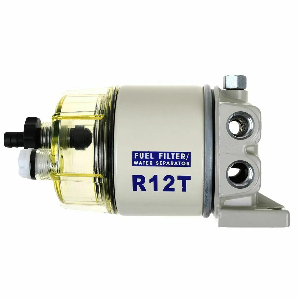 

R12T Fuel Filter/Water Separator 120AT NPT ZG1/4-19-Complete Combo Filter Diesel For Speedboats, Tankers, Oil Trucks