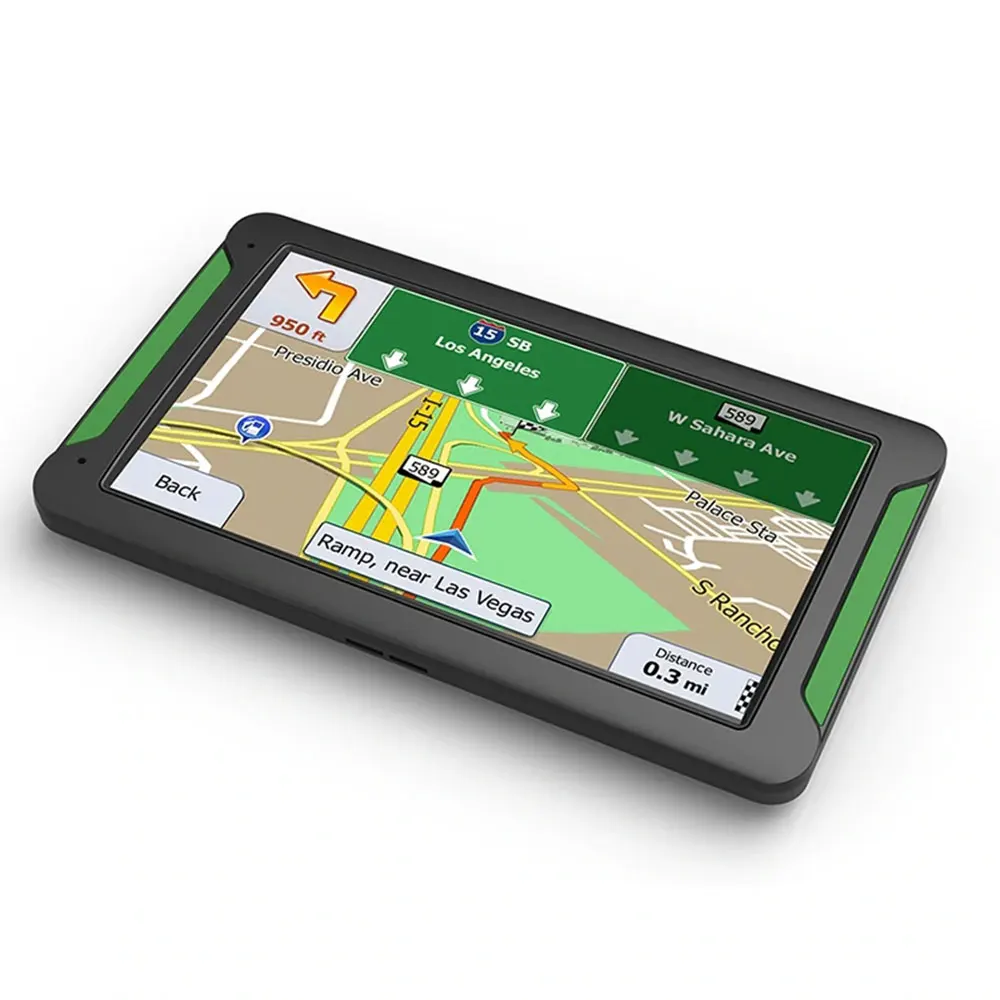 Автомобильный gps навигатор 7 дюймов Hd нажатие на экран 8 ГБ Встроенная память + 256