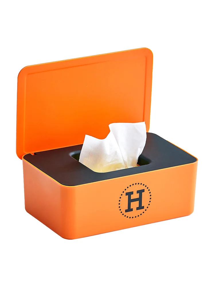 

Mask storage box large-capacity student adult nasal mask staging port storage artifacts household wet paper towel box with cover