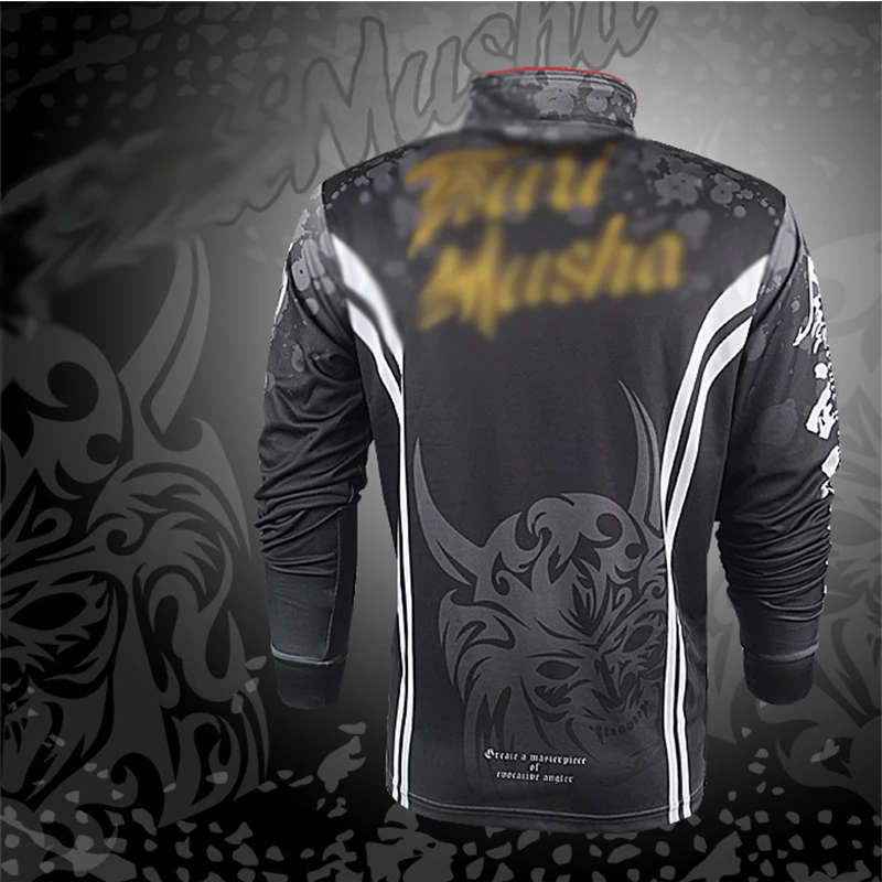 Одежда для рыбалки Летняя мужская с длинным рукавом быстросохнущая