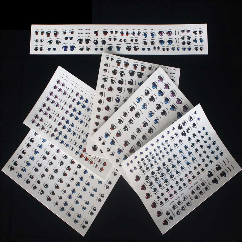 Глаз кристальная наклейка Свет глиняная кукла модель аксессуары для глаз