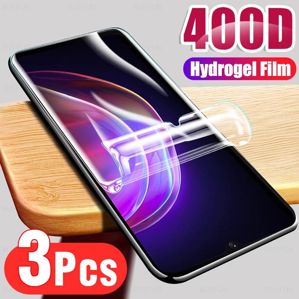 

Мягкая Гидрогелевая пленка с полным покрытием для VIVO V21, защитная пленка для экрана телефона V IVO V 21 21V 2021 6,44, защитная пленка, не стекло, 3 шт.