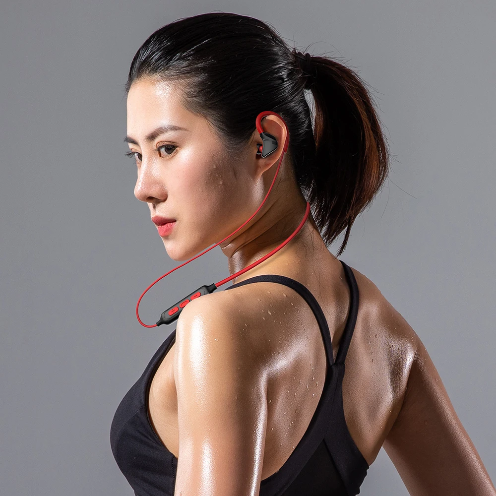 Наушники AWI X1 с крючком Bluetooth беспроводные наушники спортивные шумоподавлением