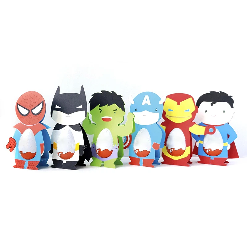 3D пасхальные персонажи держатель для яиц коробка металлические штампы трафареты