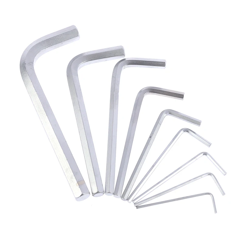 

9PCS L-shape Hex key Set Torx Star Hex Wrench Tool Set with Holes Hardware Tool H1.5,H2,H2.5,H3,H4,H5,H6,H8,H10
