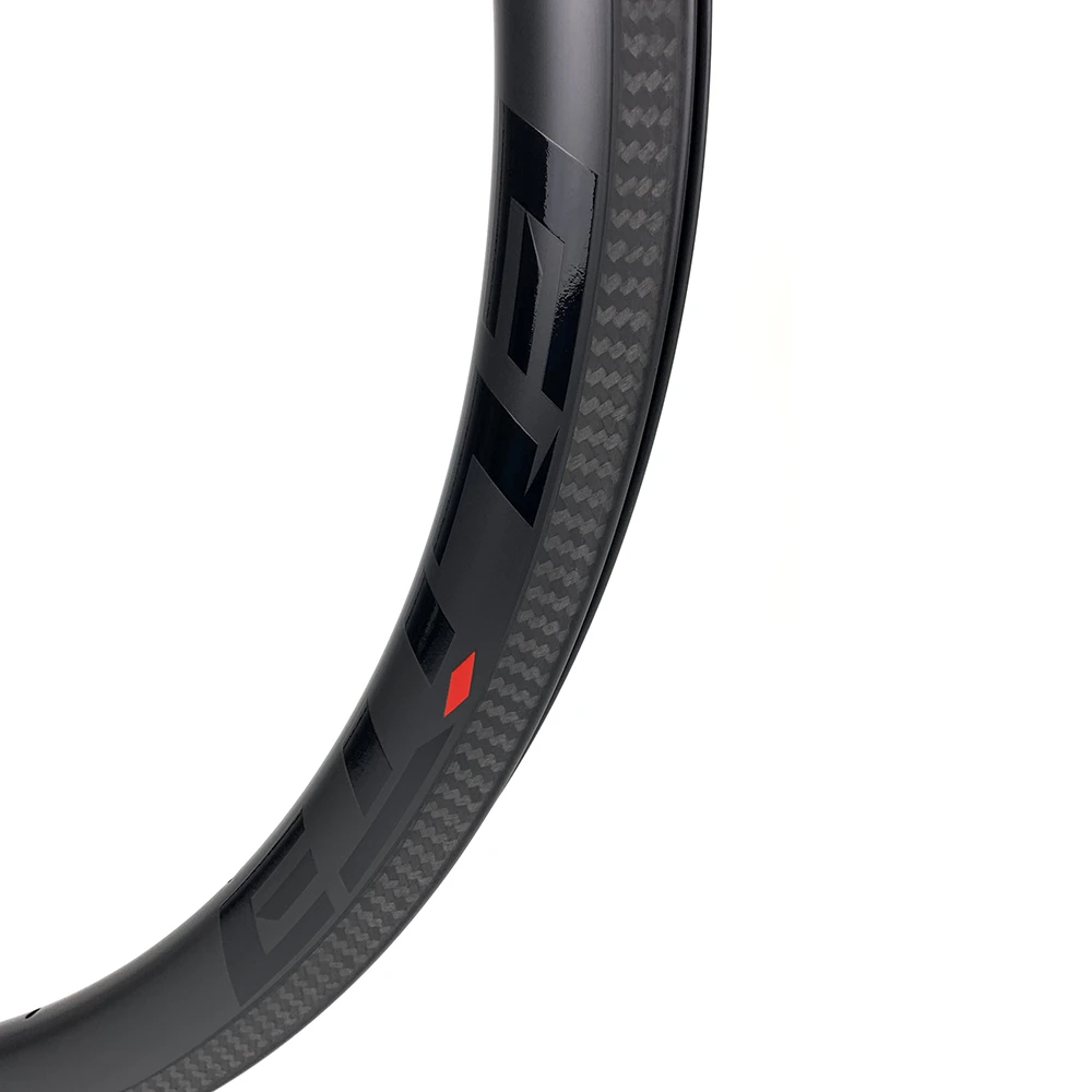 ELITEWHEELS 700c углеродный обод 38 мм UD матовая отделка 3K Twill тормозная поверхность 25 или