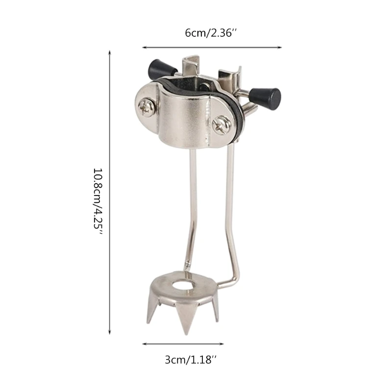 

Трость из нержавеющей стали, с 5 зубцами, нескользящая