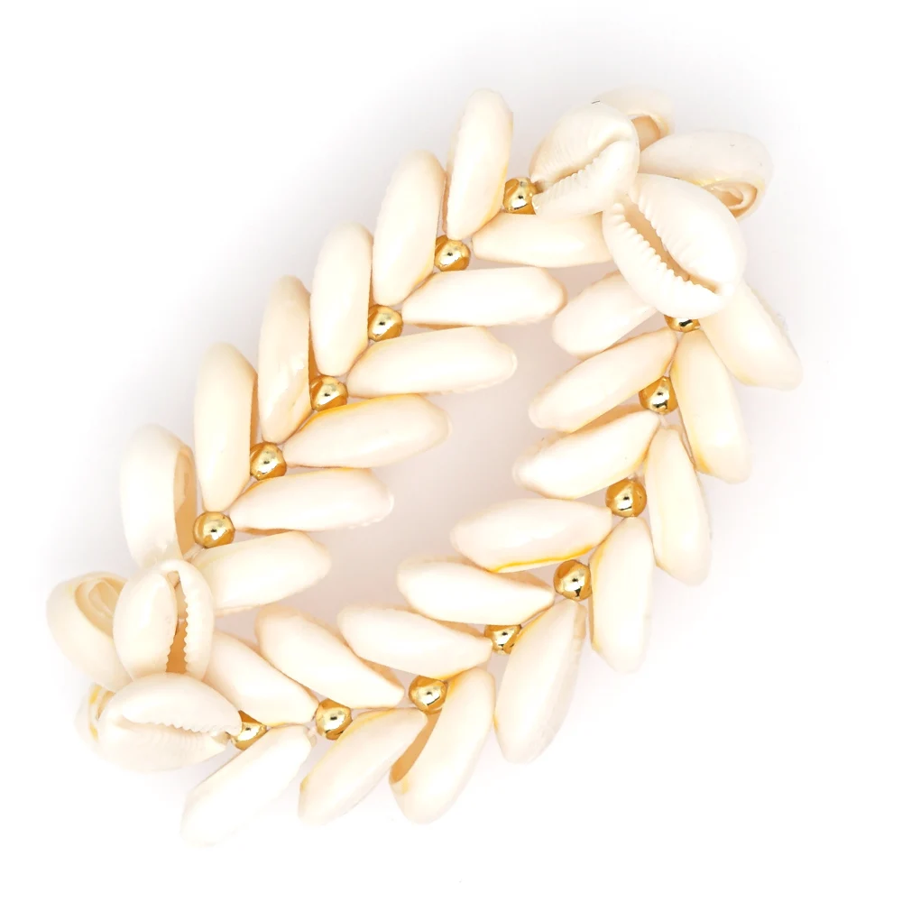 

Rttooas Shell Bracelet Bohemian Summer Beach Bracelets Natural Shell Fashion Female Jewelry Friendship Gifts Accessories