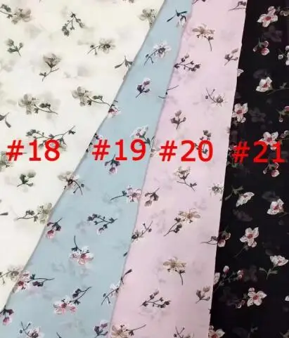 

Long Plain Printed Chiffon Hijab Scarf Turbanet Headscarf 10pc/lot