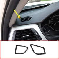 abs dashboard air conditioning vent frame trim for bmw lhd left hand drive 3 series f30 2013 2018 carbon fiber