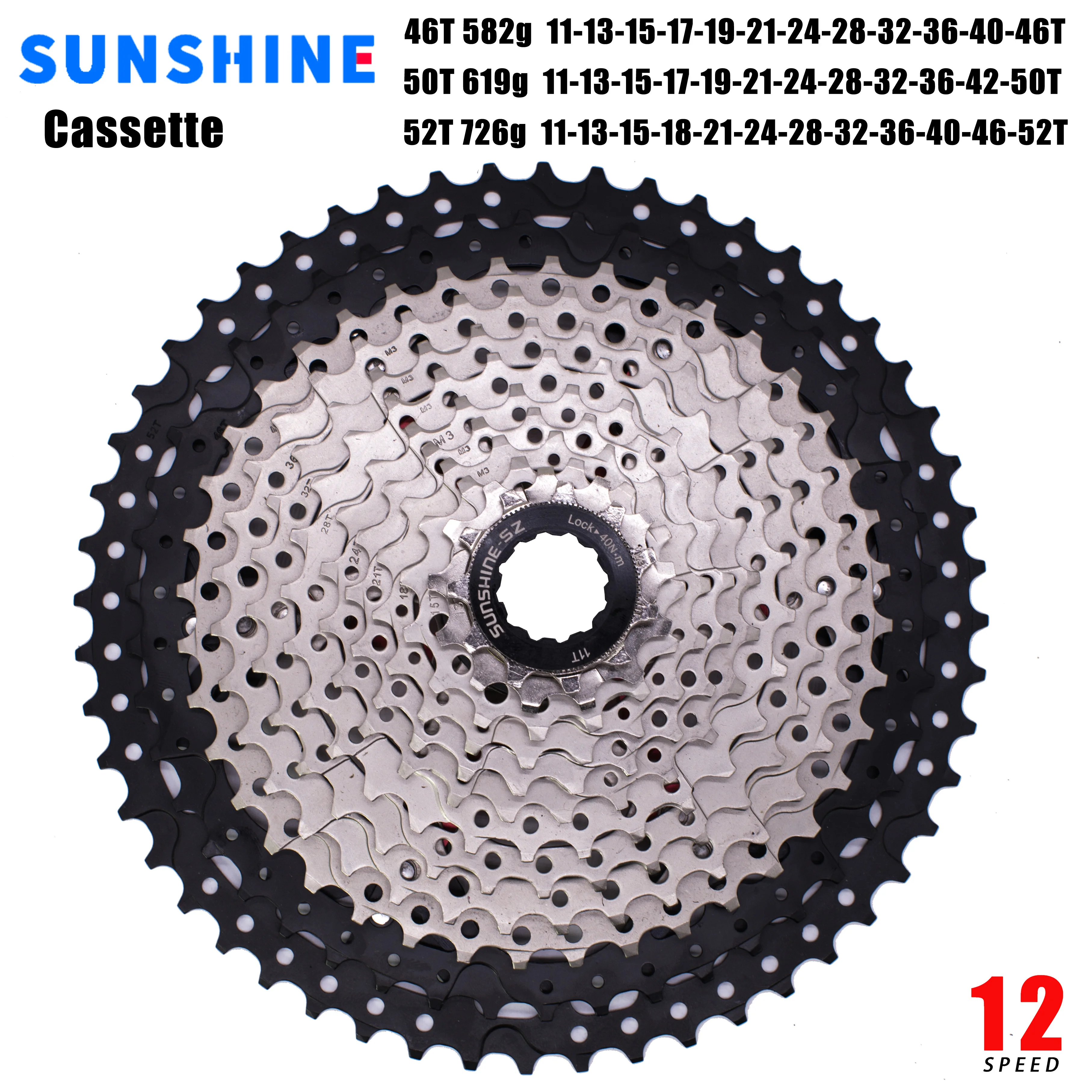 

SENSAH 12 Speed Bicycle MTB Shifter Rear Derailleur Groupset Bike 1X12 Cassette Crankset Chain XT SLX DEORE M6100 GX NX XX1 New