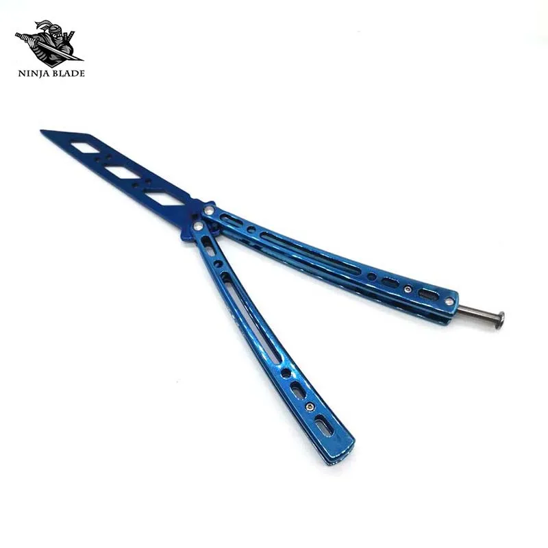 Неточенное лезвие Buster Blade Butterfly тренировочный нож Профессиональный балисонг