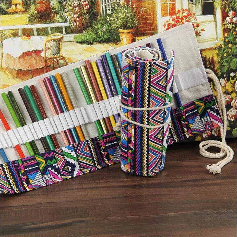 Винтажные Чехлы для карандашей в стиле ретро с изображением карты сокровищ