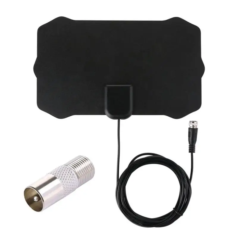 TV Digital Antenna HDTV 50 Miles Reception Range Household Indoor UHF Television Aerial | Электроника