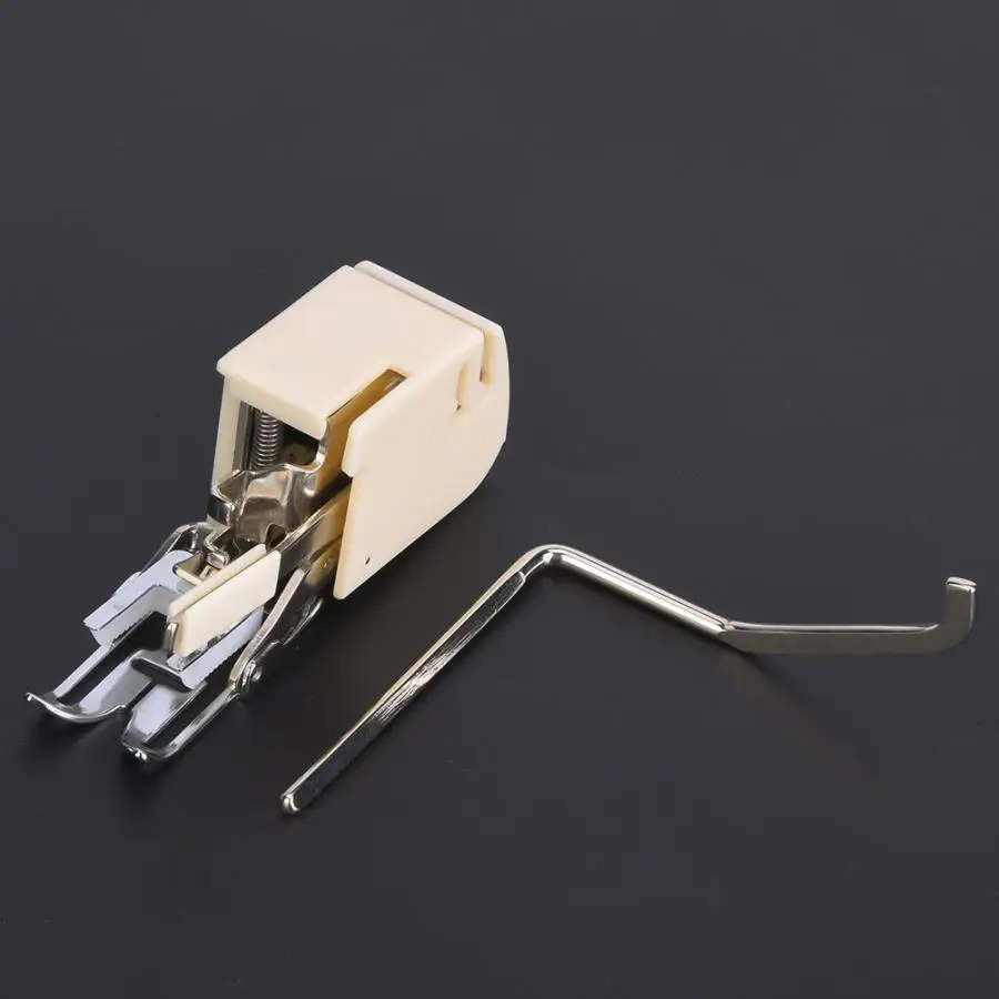 

Feed Walking Foot White Plastic Zinc Alloy Electric Multi-Function Sewing Machine Accessories