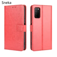 Leather Flip Solid Color Case for Infinix Hot Play Pro Note Smart Wallet Card Slot Phone Cover Anti-fall Durable Shell