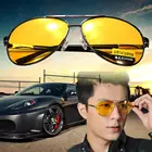 MAYTEN очки для ночного вождения HD с желтыми линзами поляризационные антибликовые Модные солнцезащитные очки для мужчин и женщин солнцезащитные очки-авиаторы